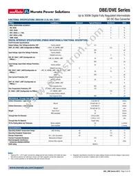 DBE0125V2P2BSC Datasheet Page 5