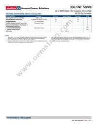 DBE0125V2P2BSC Datasheet Page 15