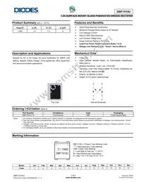 DBF1510U-13 Datasheet Cover