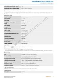 DBS60E-S4FC02500 Datasheet Page 3