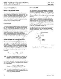 DC025ACL-M Datasheet Page 12