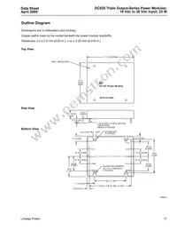 DC025ACL-M Datasheet Page 17