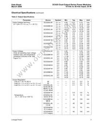 DC025CL-M Datasheet Page 3
