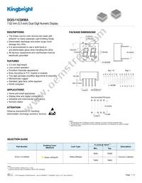 DC03-11CGKWA Datasheet Cover