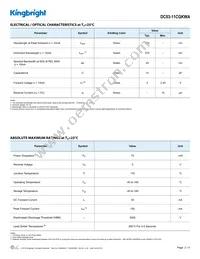 DC03-11CGKWA Datasheet Page 2