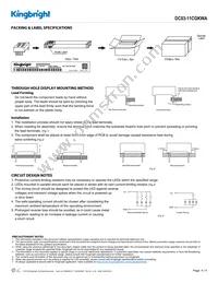 DC03-11CGKWA Datasheet Page 4