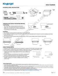 DC04-11SURKWA Datasheet Page 4