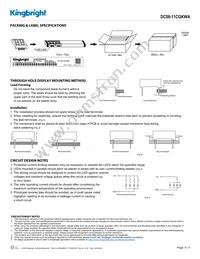 DC08-11CGKWA Datasheet Page 4