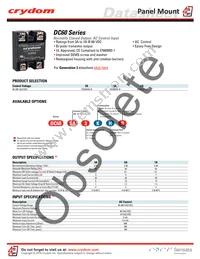 DC60SA3H Datasheet Cover