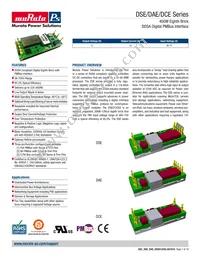 DCE0133V2NBC Datasheet Cover