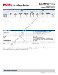 DCE0133V2NBC Datasheet Page 2