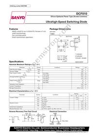 DCF010-TL-E Datasheet Cover