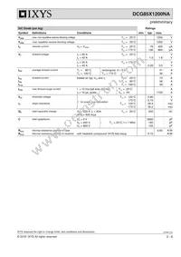 DCG85X1200NA Datasheet Page 2