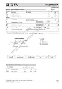 DCG85X1200NA Datasheet Page 3