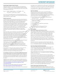 DCM290P138M600A40 Datasheet Page 19