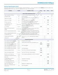 DCM300P120M400A40 Datasheet Page 7