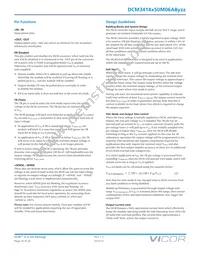 DCM3414V50M06A8M01 Datasheet Page 16