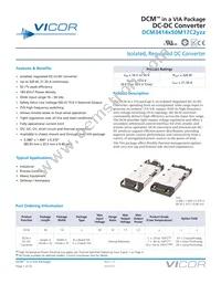 DCM3414V50M17C2C01 Datasheet Cover