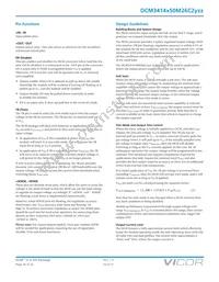 DCM3414V50M26C2T01 Datasheet Page 16