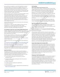 DCM3414V50M26C2T01 Datasheet Page 17