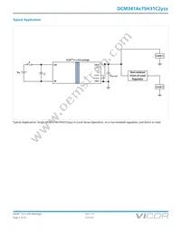 DCM3414V75H31C2C01 Datasheet Page 2