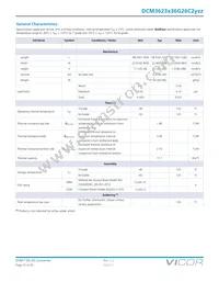 DCM3623T36G26C2M00 Datasheet Page 15