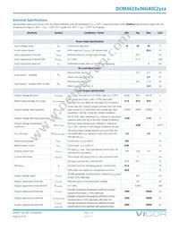 DCM3623T36G40C2M00 Datasheet Page 6