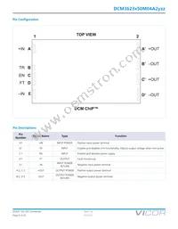 DCM3623T50M04A2M00 Datasheet Page 4