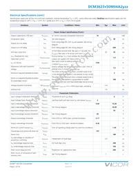 DCM3623T50M04A2M00 Datasheet Page 7