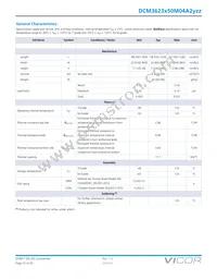 DCM3623T50M04A2M00 Datasheet Page 15