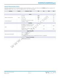 DCM3623T50M04A2M00 Datasheet Page 16