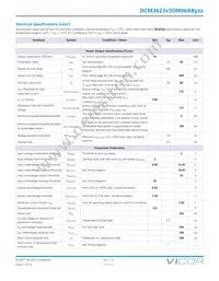 DCM3623T50M06A8M00 Datasheet Page 7