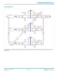 DCM3623T50M26C2M00 Datasheet Page 3