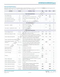 DCM3623T50M26C2M00 Datasheet Page 6