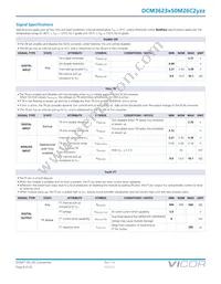 DCM3623T50M26C2M00 Datasheet Page 8