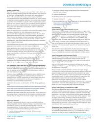 DCM3623T50M26C2M00 Datasheet Page 19