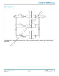 DCM3623T50T0480M00 Datasheet Page 3