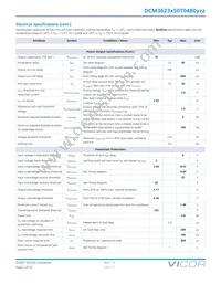 DCM3623T50T0480M00 Datasheet Page 7