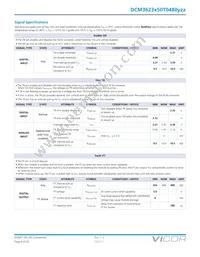 DCM3623T50T0480M00 Datasheet Page 8