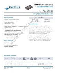 DCM3623T50T13A6M70 Datasheet Cover