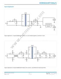 DCM3623T50T13A6M70 Datasheet Page 2