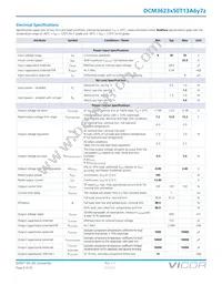 DCM3623T50T13A6M70 Datasheet Page 5