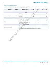 DCM3623T50T13A6M70 Datasheet Page 15