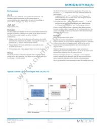 DCM3623T50T13A6M70 Datasheet Page 16