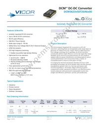 DCM3623T50T26A6M00 Datasheet Cover