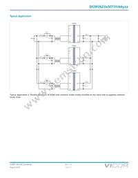 DCM3623T50T31A6M00 Datasheet Page 3