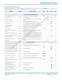 DCM3623T50T31A6M00 Datasheet Page 7