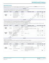 DCM3623T50T31A6M00 Datasheet Page 8