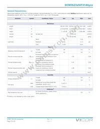 DCM3623T50T31A6M00 Datasheet Page 15