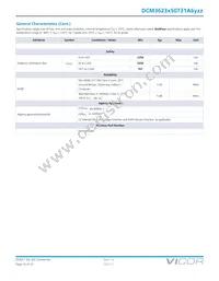 DCM3623T50T31A6M00 Datasheet Page 16